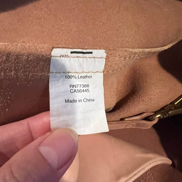 Madewell Genuine Leather Cream Medium Transport Tote w Shoulder Crossbody Strap - Picture 6 of 9